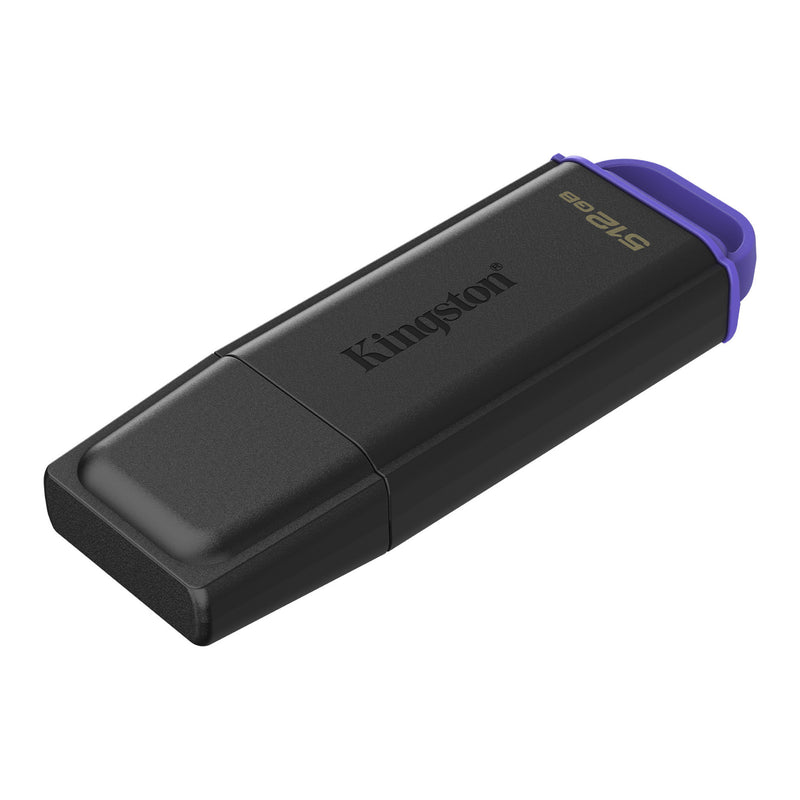 Cargue la imagen en el visor de la galería, Kingston datatraveler exodia 512 gb usb-stick (zwart lila, usb-a 3.2 gen 1 (5 gbit s))
