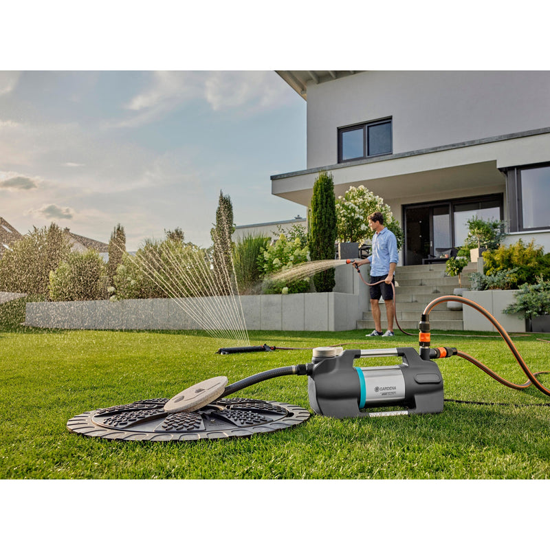 Load image into Gallery viewer, Gardena besproeiingspomp 5600 silent+ (zwart zilver)
