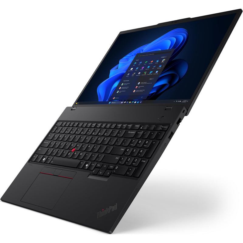 Load image into Gallery viewer, Lenovo thinkpad t16 gen 4 (21qe005bmh) 16 laptop (zwart | core ultra 5 225u | intel graphics | 16 gb | 512 gb ssd)

