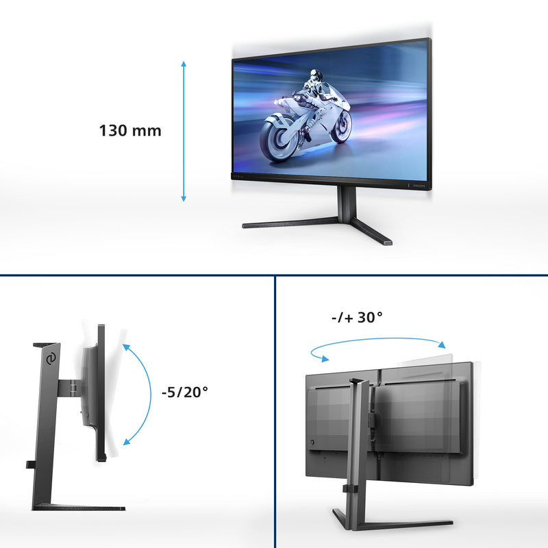 ギャラリービューアに画像をロードする, Philips evnia 25m2n5200u 24.5 gaming monitor (zwart, hdmi, displayport, 390 hz (oc))
