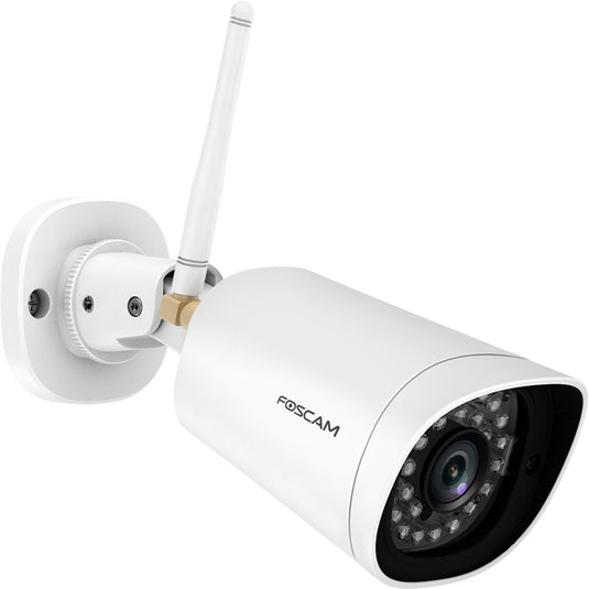 Foscam g4p super hd wifi buitencamera (wit, 4 mp, 2k, wlan)