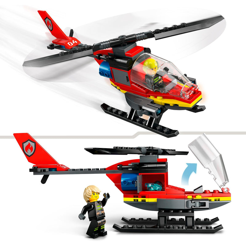 Load image into Gallery viewer, Lego city 60411 brandweerhelikopter
