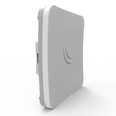 Mikrotik sxtsq lite5 (rbsxtsq5nd) access point (wit grijs, qualcomm ar9344 cpu, poe, wifi 4)