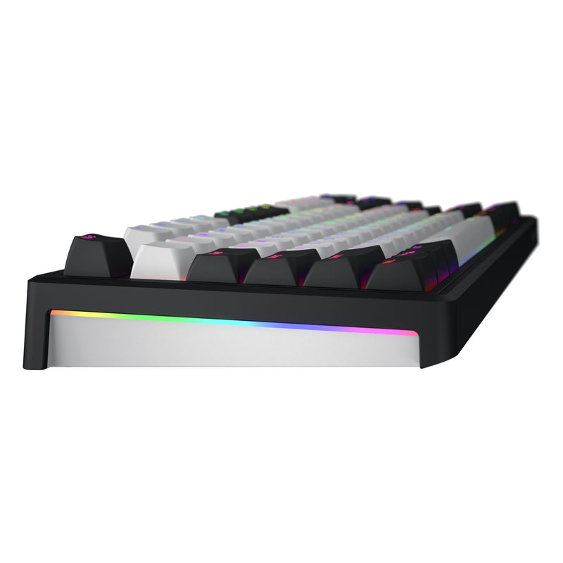 Chargez l'image dans la visionneuse de la galerie, Hator skyfall mag ultima 8k wireless rgb mechanisch gaming toetsenbord (zwart, us lay-out (qwerty), hator aurum ice, 80% (tkl), rgb, double-shot pbt, hot-swap, 2.4ghz | bluetooth | usb-c)
