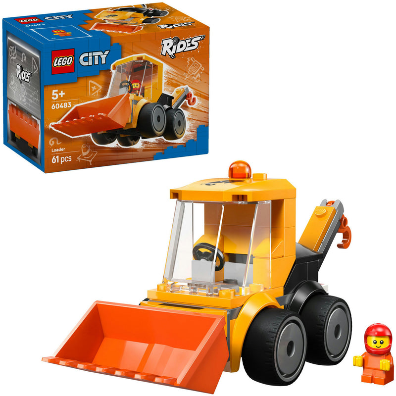 Load image into Gallery viewer, Lego city 60483 voertuigen bouwlader
