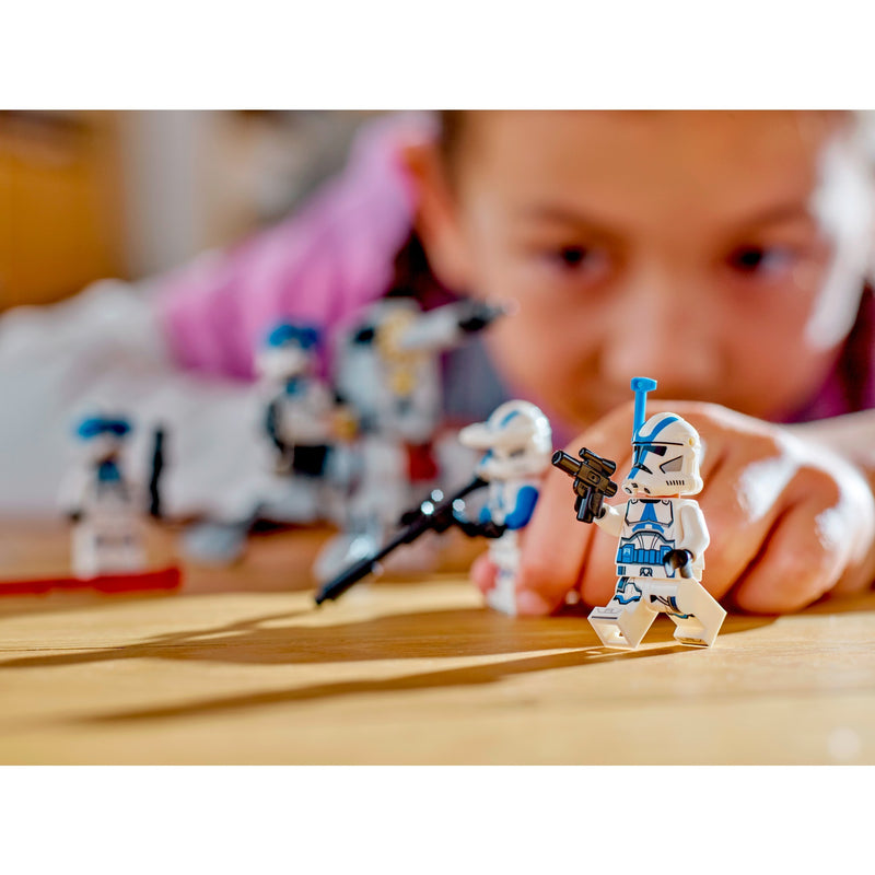 Chargez l'image dans la visionneuse de la galerie, Lego star wars 501st clone troopers battle pack bouwbaar speelgoed met minifiguren - 75345
