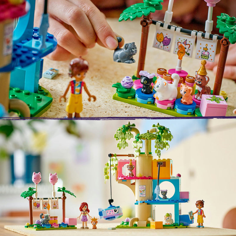 Chargez l'image dans la visionneuse de la galerie, Lego friends 42666 kattenverjaardagsfeestje en boomhut
