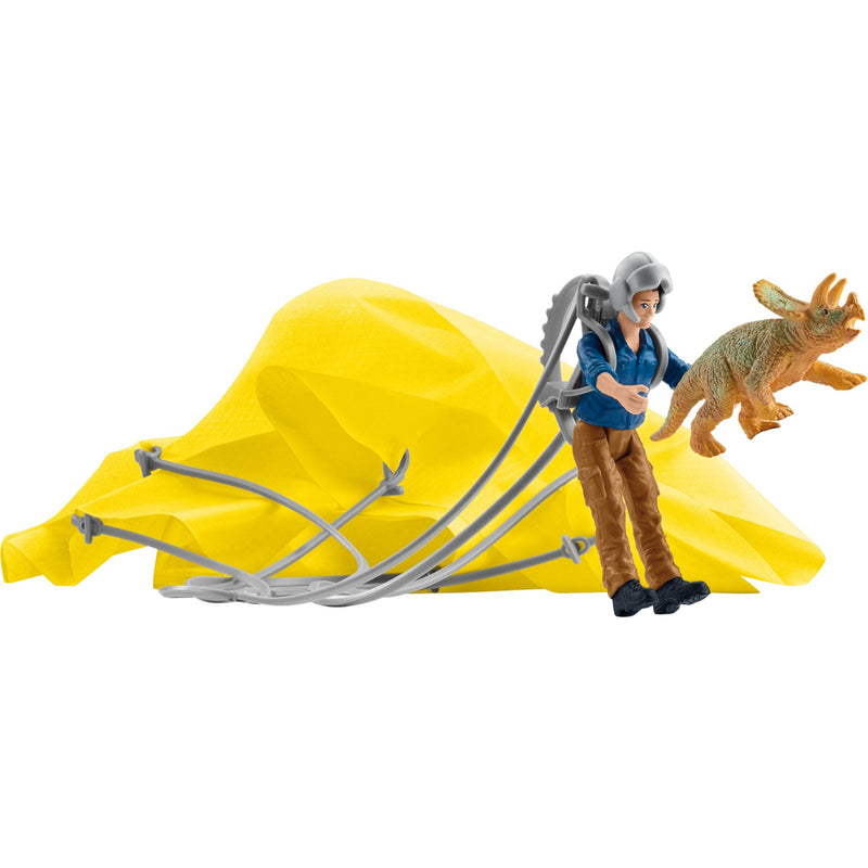 Load image into Gallery viewer, Schleich dinosaurs - dino parachute-reddingsbrigade speelfiguur (41471)
