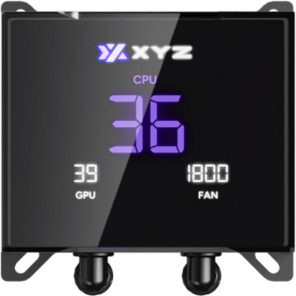 Laden Sie das Bild in Galerie -Viewer, Xyz pc gear hydrotemp aio 360 waterkoeling (zwart, argb, pwm)

