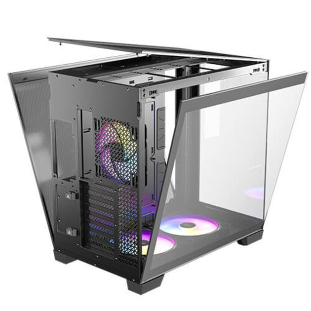 Load image into Gallery viewer, Antec c8 argb midi tower behuizing (zwart | 2x usb-a | 1x usb-c | tempered glass)
