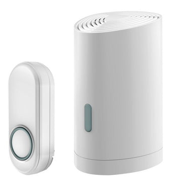 Klikaanklikuit acdb-9000ac mobiele draadloze deurbelset (wit)