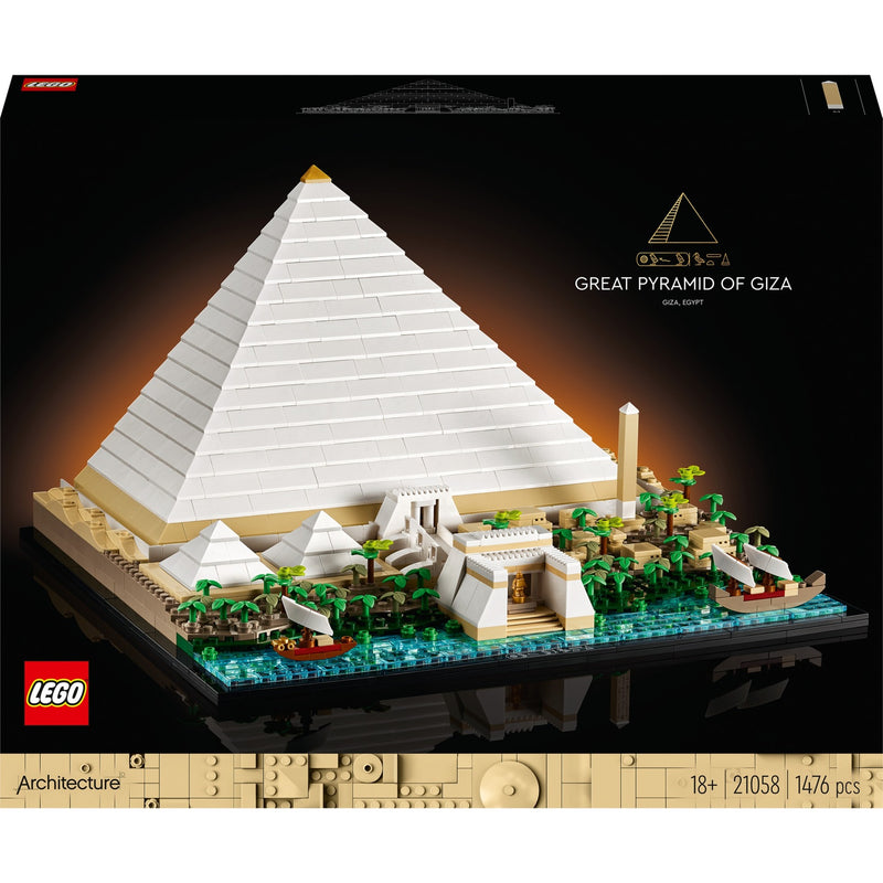 Afbeelding laden in galerijviewer, Lego architecture - grote piramide van gizeh constructiespeelgoed (21058)
