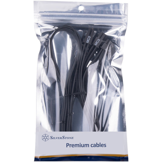 Silverstone pp14-eps75 kabel (zwart)
