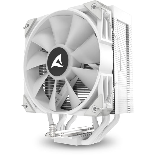 Sharkoon a50 rgb cpu-koeler (wit, 4-pins pwm fan-connector)