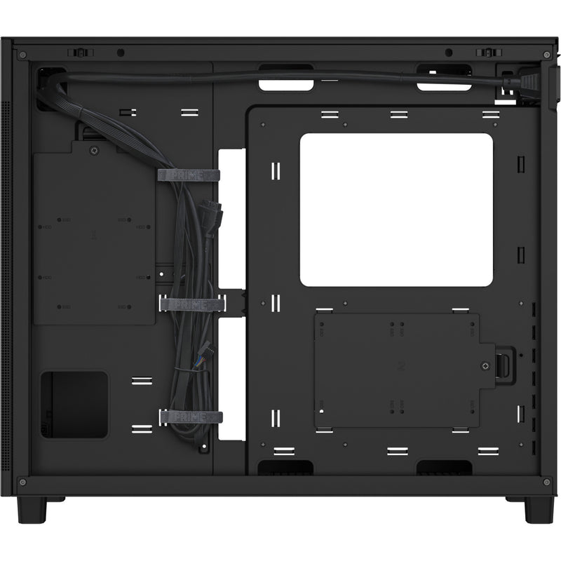 Load image into Gallery viewer, Asus prime ap303 - tempered glass panel midi tower behuizing (zwart | 2x usb-a | 1x usb-c | tempered glass)
