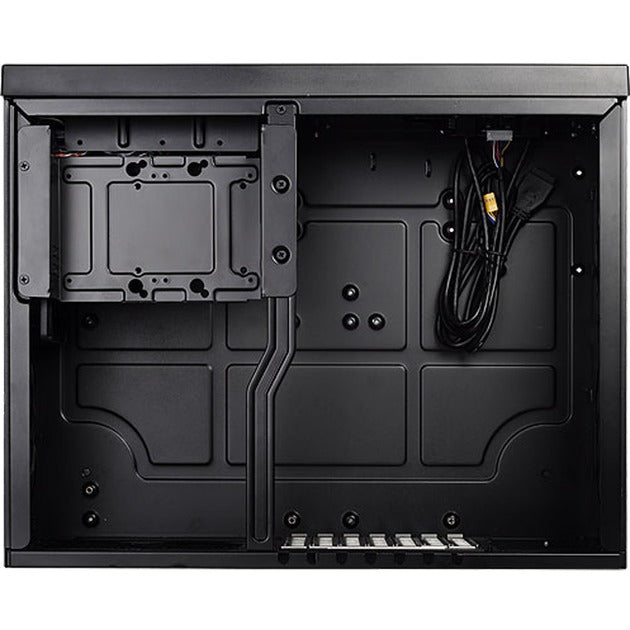 Load image into Gallery viewer, Silverstone sst-gd09b htpc behuizing (zwart | 2x usb-a)
