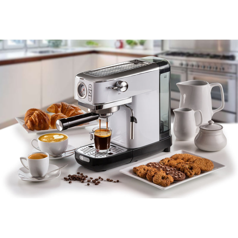 Load image into Gallery viewer, Ariete moderna espresso slim 1381 14 espressomachine (wit)
