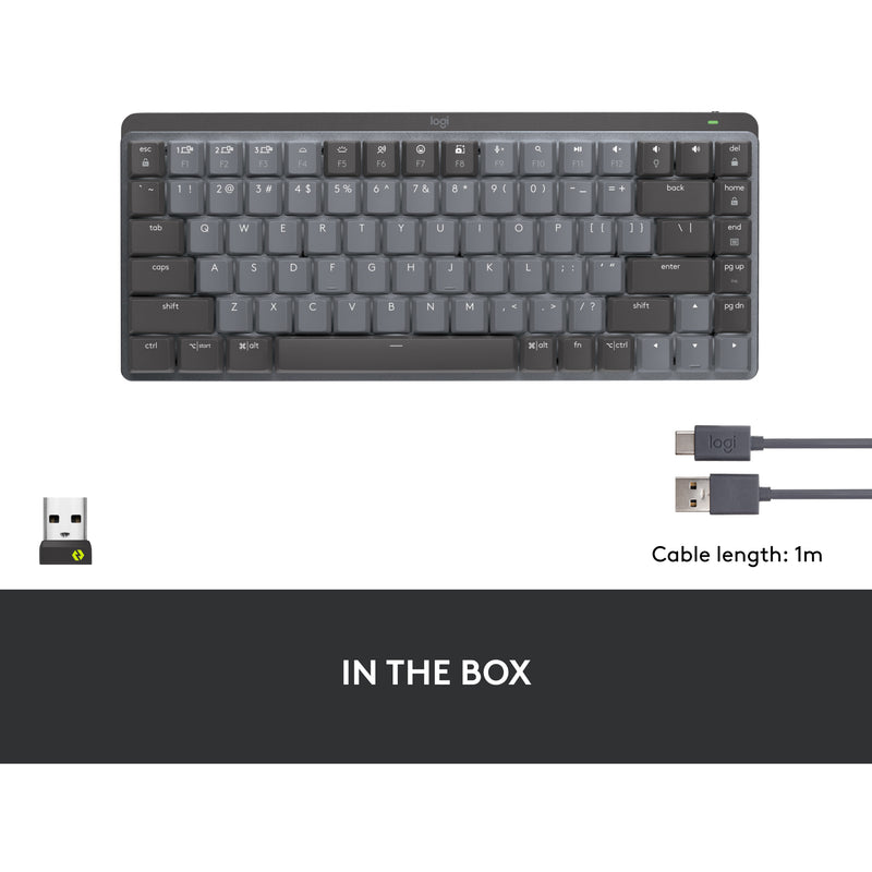ギャラリービューアに画像をロードする, Logitech mx mechanical mini toetsenbord (zwart, us-international lay-out (qwerty), gl tactile, 80% (tkl), bluetooth)
