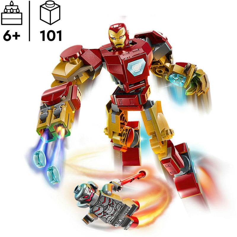 Load image into Gallery viewer, Lego super heroes 76307 iron man mecha vs. ultron
