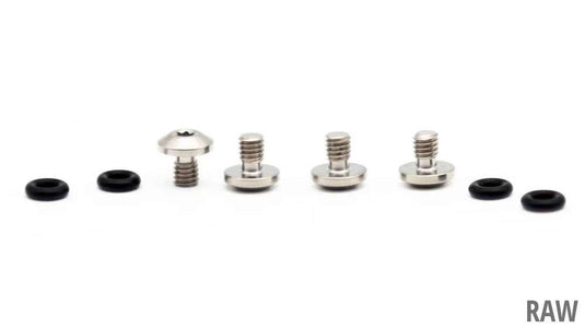 Oak components titanium screws set for sram bleedport mineral oil (4 pieces)