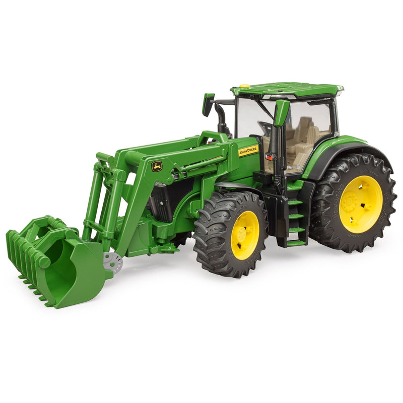 Load image into Gallery viewer, Bruder tractor john deere 7r 350 met frontlader

