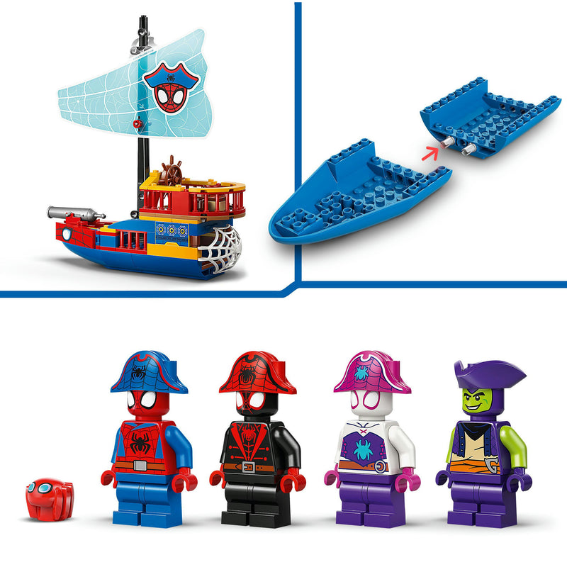 Afbeelding laden in galerijviewer, Lego marvel - team spidey piratenschip constructiespeelgoed (11208)
