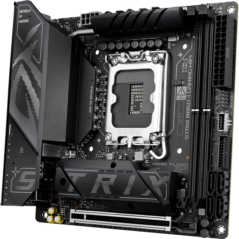 Load image into Gallery viewer, Asus rog strix b860-i gaming wifi socket 1851 moederbord (raid, 2.5 gb-lan, wi-fi 7, bt, sound, mini-itx)
