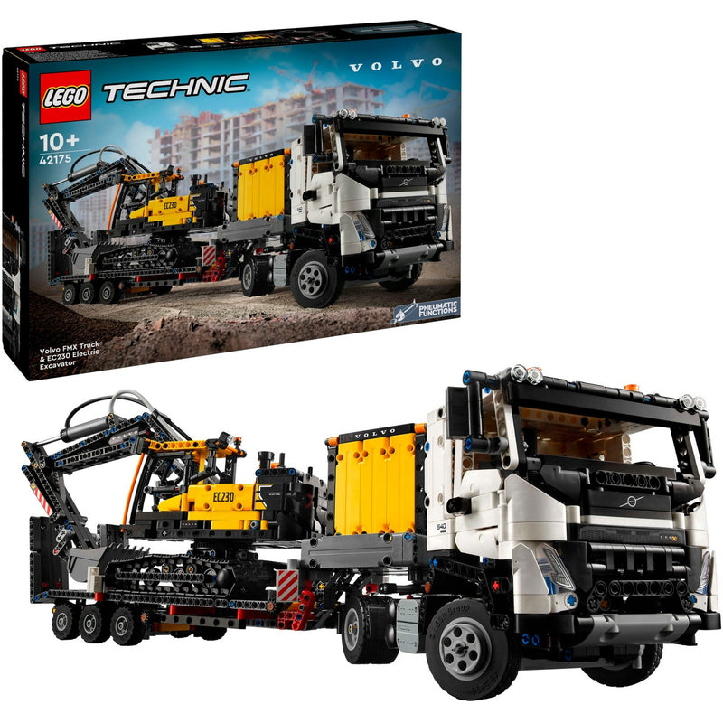 Load image into Gallery viewer, Lego technic 42175 volvo fmx truck ec230 elektrische graafmachine

