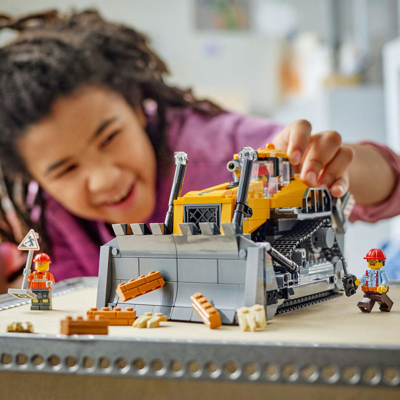 Load image into Gallery viewer, Lego city 60466 gele bulldozer
