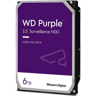 Wd purple 6 tb harde schijf (64purz, sata 600)
