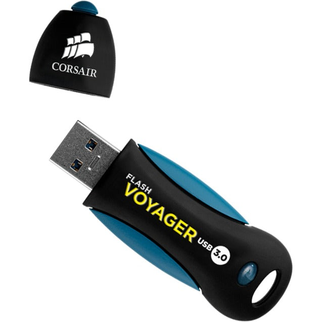 Load image into Gallery viewer, Corsair flash voyager usb 3.0 256 gb usb-stick (zwart blauw, cmfvy3a-256gb)
