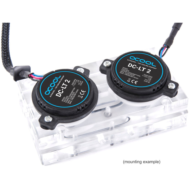 Load image into Gallery viewer, Alphacool dc-lt 2 - 2600rpm ceramic - 12v dc - (3 sinus pcb) pomp (zwart)
