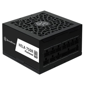 Silverstone hela 750r platinum modulaire 750 watt voeding (zwart, 4x pcie)