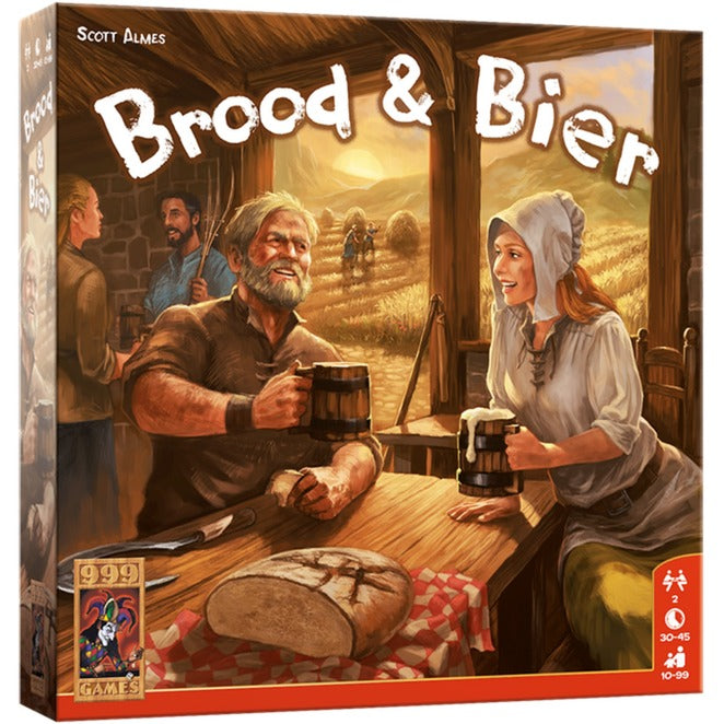 Load image into Gallery viewer, 999games 999 games brood bier bordspel (nederlands, 2 spelers, 30 - 45 minuten, vanaf 10 jaar)
