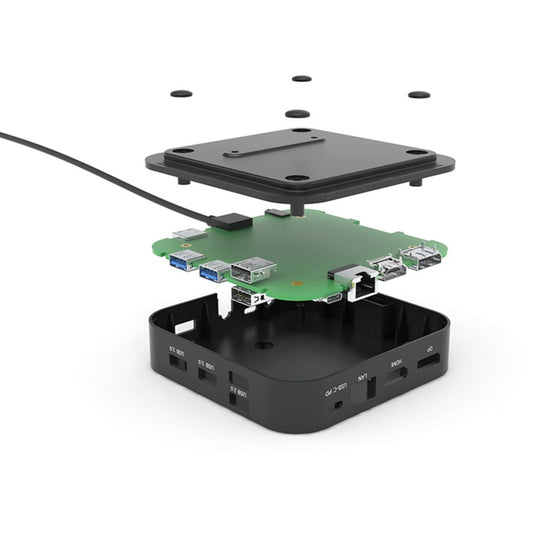I-tec usb-c hdmi dp docking station with power delivery 100 w (zwart)