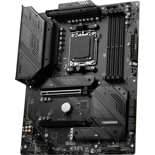 Msi mag b650 tomahawk wifi socket am5 moederbord (zwart, raid, 2.5 gb-lan, wi-fi 6e, bt, sound, atx)