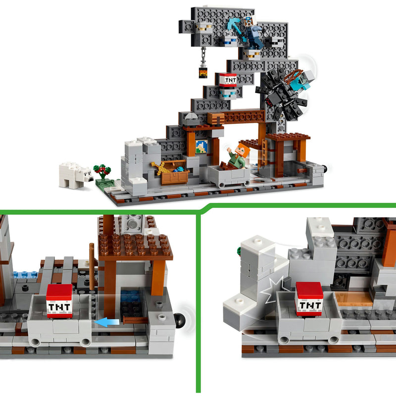 ギャラリービューアに画像をロードする, Lego minecraft de pikhouweelmijn bouwpakket voor kinderen - 21277

