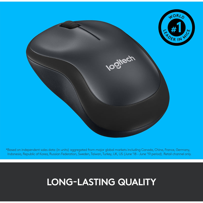 Afbeelding laden in galerijviewer, Logitech m220 silent muis (grijs, 1000 dpi)
