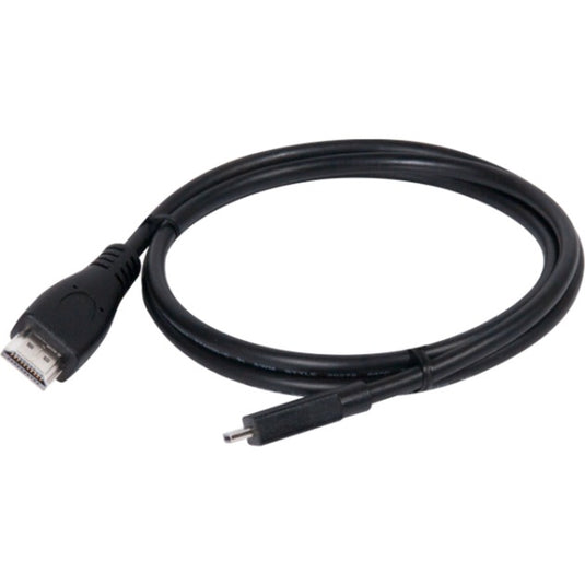 Club 3d micro hdmi > hdmi 2.0 kabel (zwart, 1 meter, 4k 60hz)