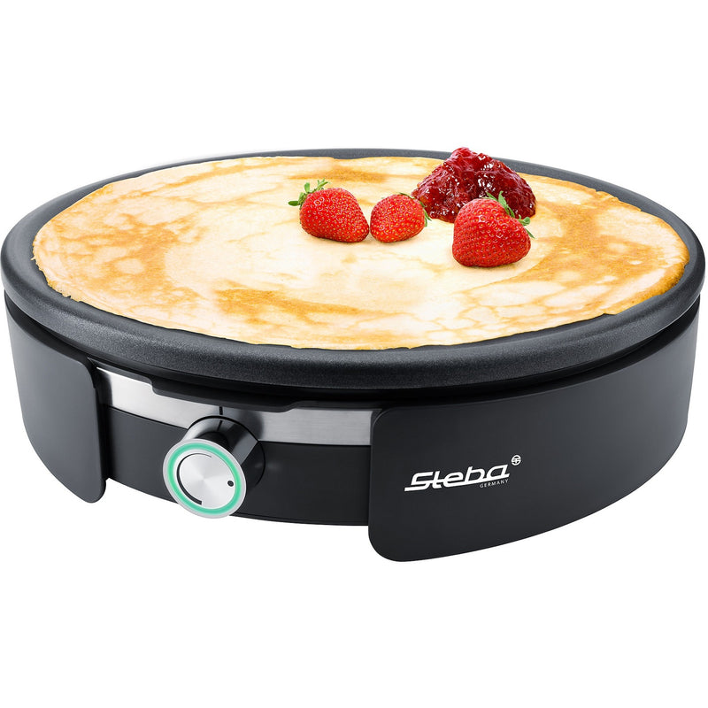 Load image into Gallery viewer, Steba crêpes maker xxl cr 36 crêpesmaker (zwart roestvrij staal)
