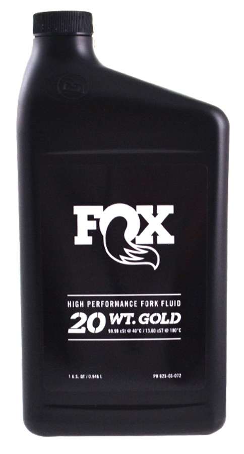 Load image into Gallery viewer, Fox racing shox am oil bath 32oz 20wt gold
