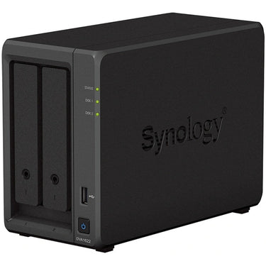 Synology dva1622 netwerk video recorder (zwart, 2x 3.5 hdd slots)