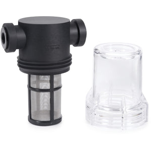 Alphacool es big inline filter 2xg1 (zwart transparant)