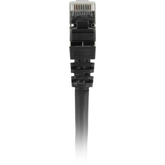 Sharkoon netwerkkabel sftp, rj-45 met cat.7a (zwart, 5 meter, ruwe kabel)