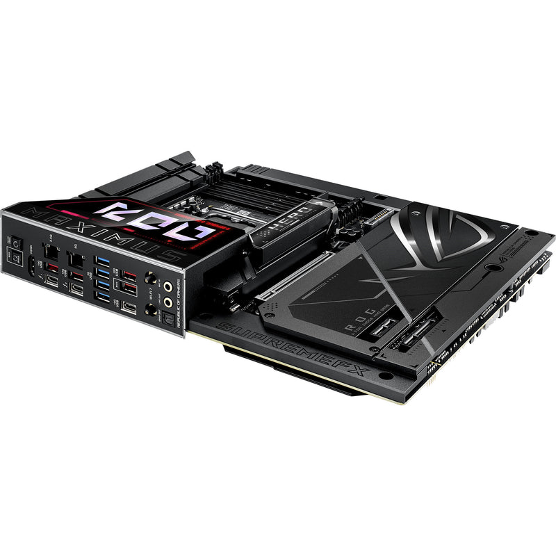 Load image into Gallery viewer, Asus rog maximus z890 hero btf socket 1851 moederbord (zwart, raid, 5 gb-lan, wi-fi 7, bt, sound, atx)
