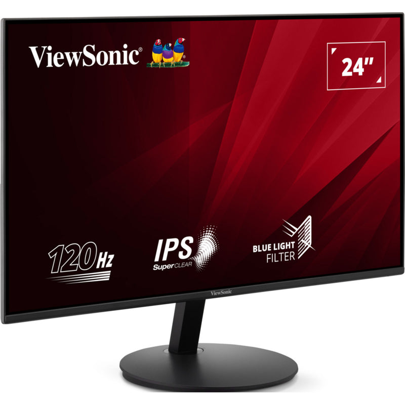 Chargez l'image dans la visionneuse de la galerie, Viewsonic va24e1-h full hd 24 monitor (zwart, 1x hdmi, 1x vga, 120 hz)
