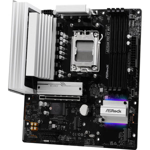 Asrock a620am pro rs wifi socket am5 moederbord (raid, 2.5 gb-lan, wlan, bt, sound, µatx)