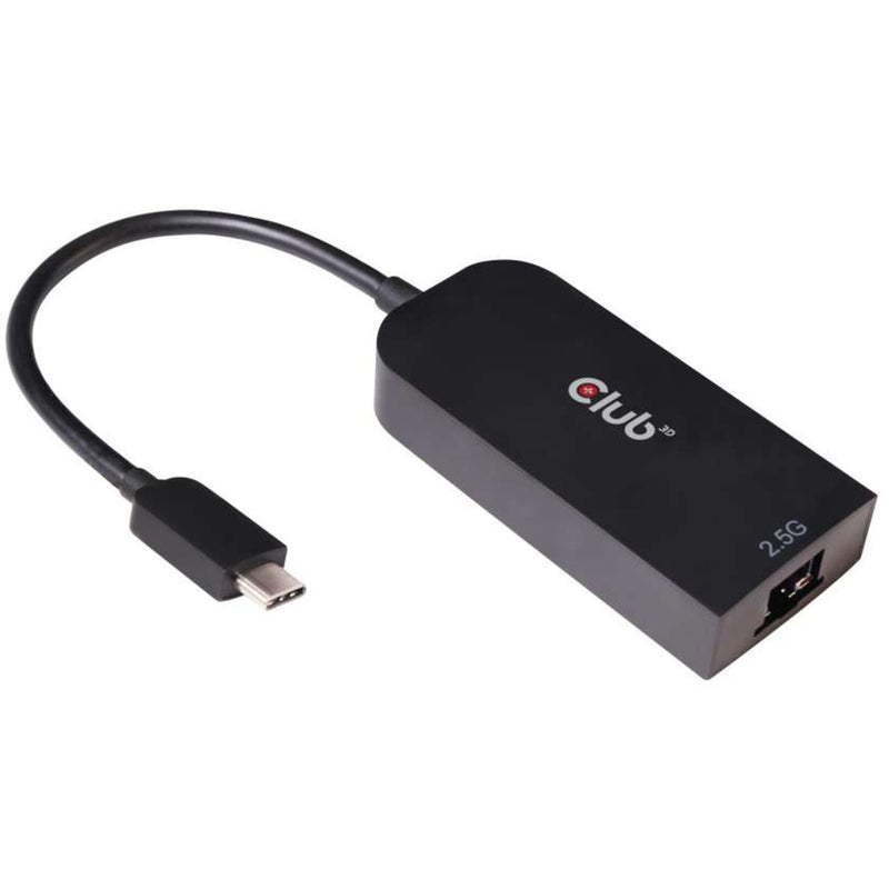 Chargez l'image dans la visionneuse de la galerie, Club 3d usb-c 3.2 gen 1 naar 2.5gb-lan ethernet adapter (zwart, 0,16 meter)
