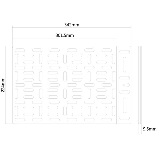 Neomounts ns-mpm100 mediaspeler houder bevestiging (zwart)