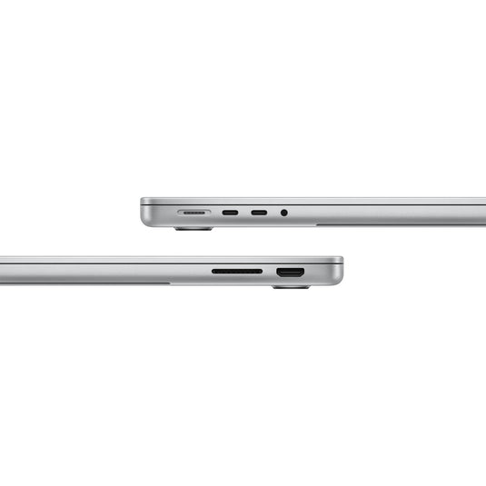 Apple macbook pro 2023 14 (mr7j3n a) refurbished laptop (zilver | m3 8 core | 10‑core gpu | 8 gb | 512 gb ssd)